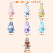 New Jorry Miffy Macarons v.2 Surprise Plushie 5.3" Bag Charm Blind Box Kawaii Gifts 4897060374747