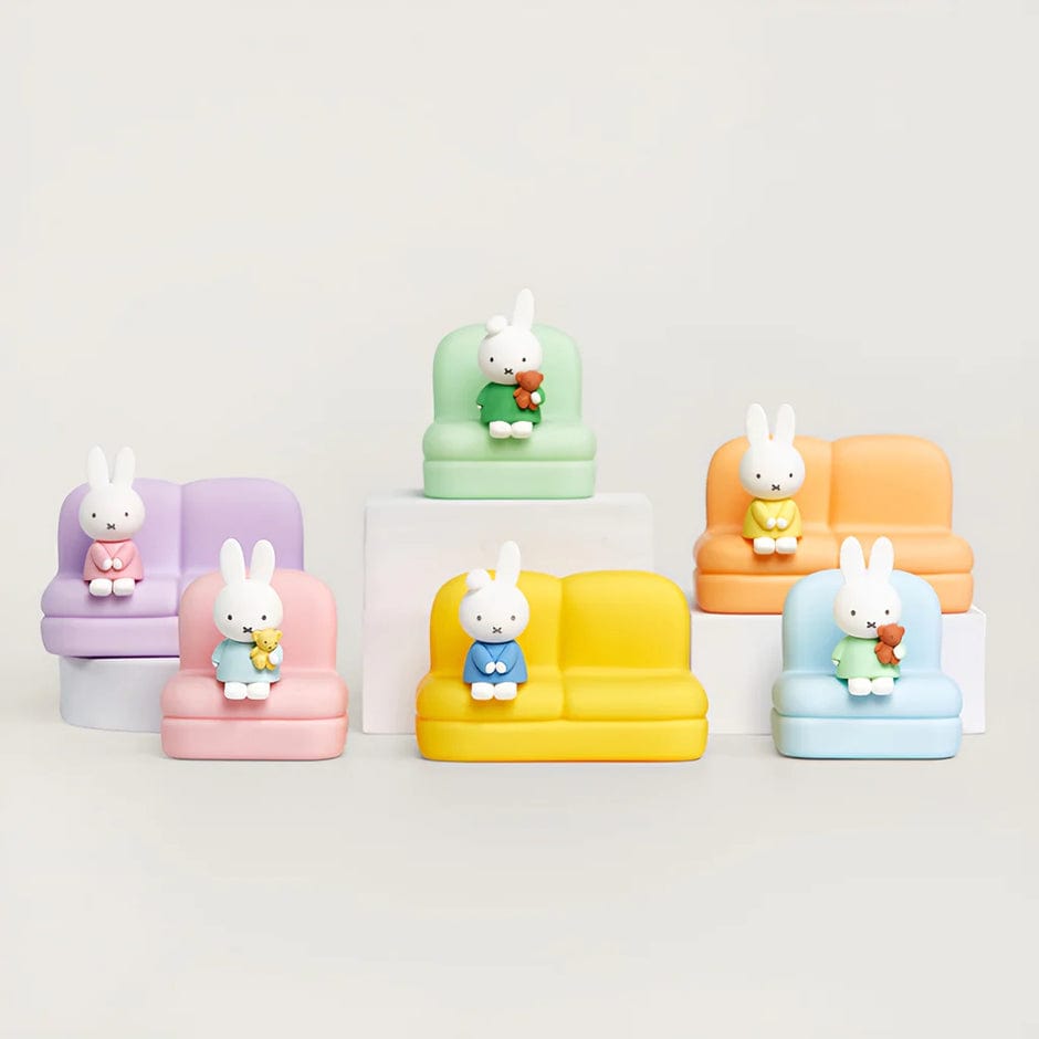 New Jorry Miffy Sofa Stand Surprise Figure Blind Box Kawaii Gifts