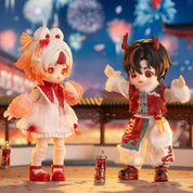 New Jorry Nagi Beast Happy Travel 1/12 Ball Jointed Doll Surprise Blind Box Kawaii Gifts