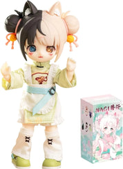 New Jorry Nagi Beast Happy Travel 1/12 Ball Jointed Doll Surprise Blind Box Kawaii Gifts