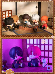 New Jorry Potepotte-R Gintama Soft PVC 3" Sitting Figure Blind Box Kawaii Gifts