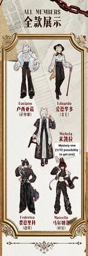 New Jorry The Past in Sicily 1/8 MJD Mechanical Joint Doll Surprise Blind Box Kawaii Gifts 6977350630116