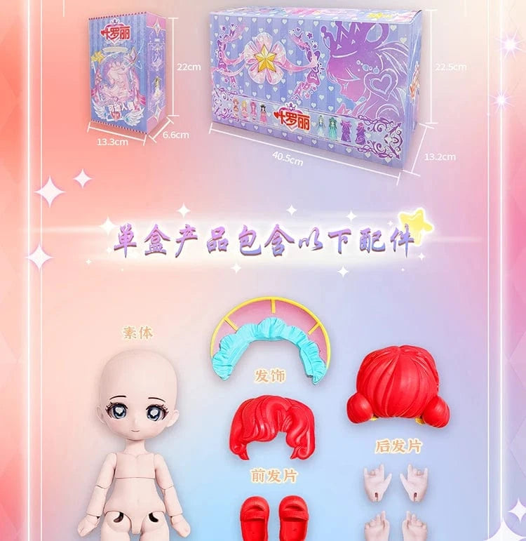 New Jorry Yeloli v2 Pocket Style 1/12 Ball Jointed Doll Surprise Blind Box Kawaii Gifts 6958859497608