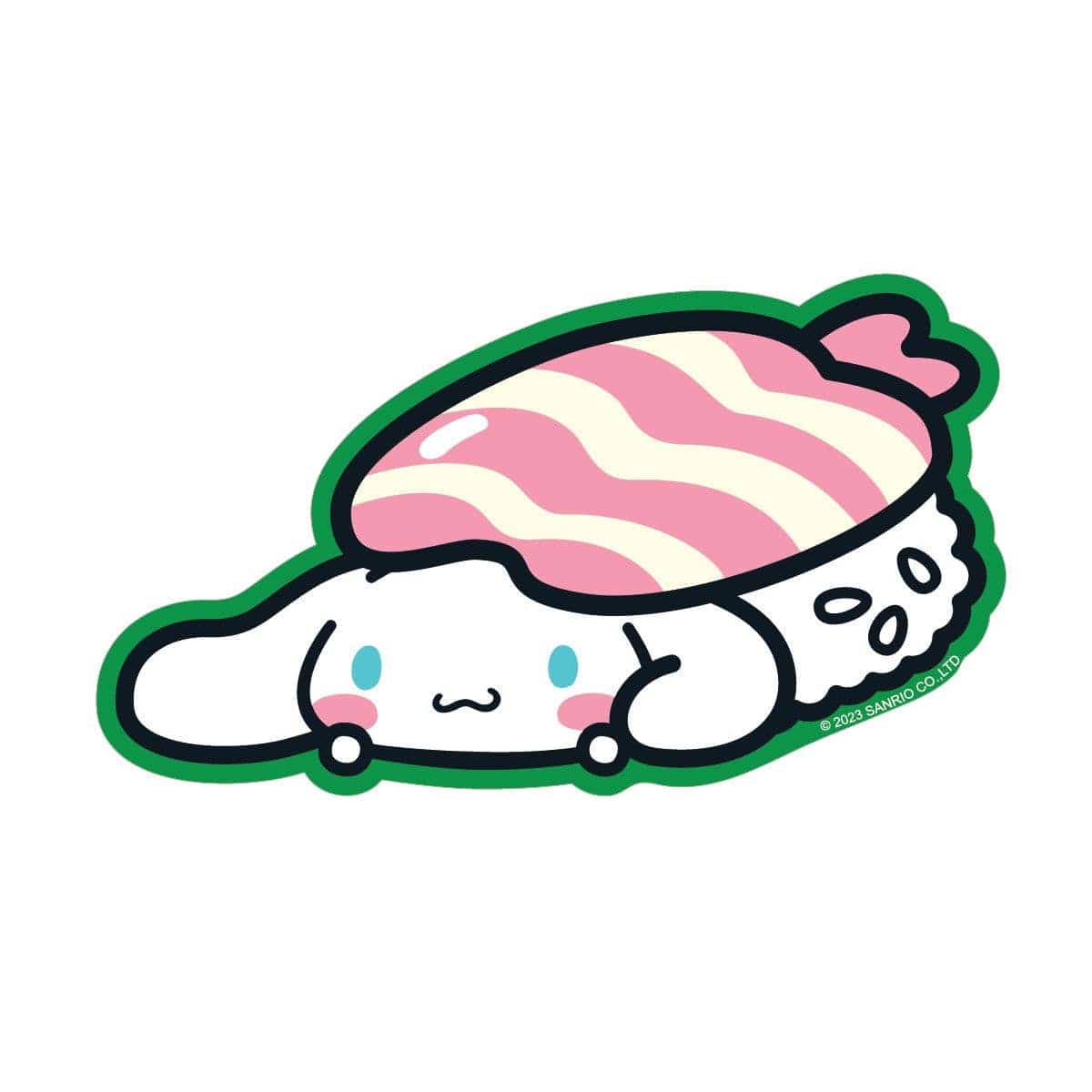 Pipsticks Cinnamoroll Nigiri Vinyl Sticker Kawaii Gifts 852406958139