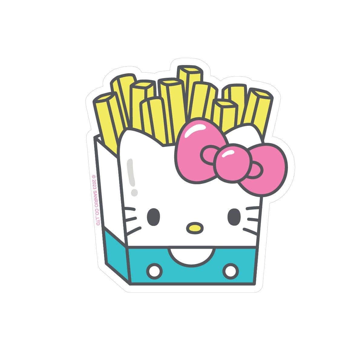 Pipsticks Hello Kitty Fries Vinyl Sticker Kawaii Gifts 852406958184