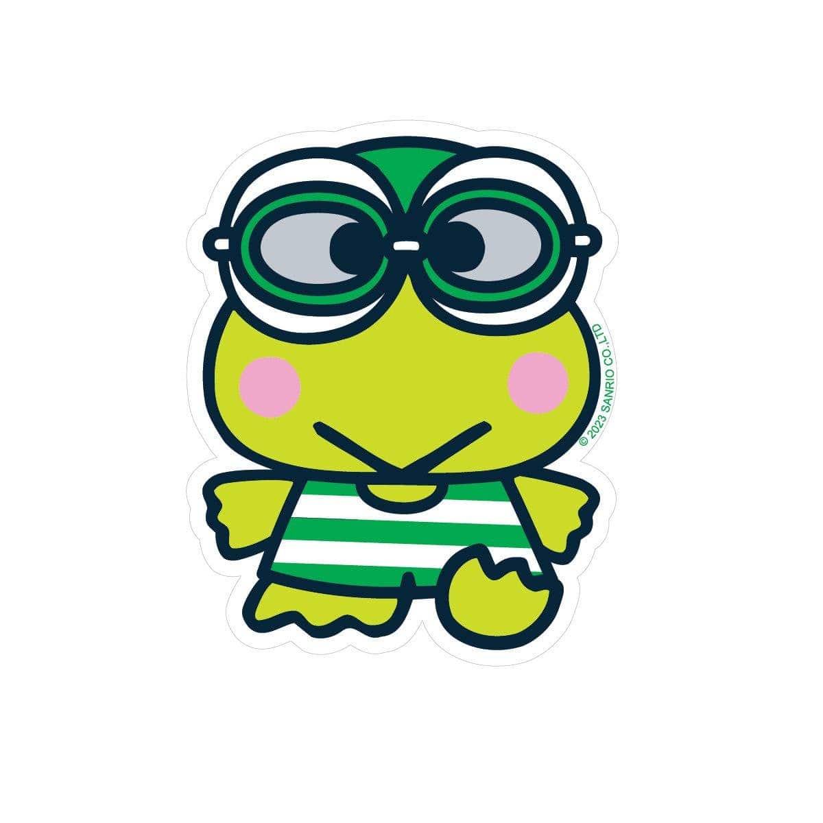 Pipsticks Keroppi Pro Swimmer Vinyl Sticker Kawaii Gifts 852406958252