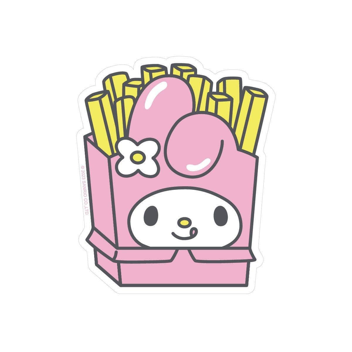Pipsticks My Melody Fries Vinyl Sticker Kawaii Gifts