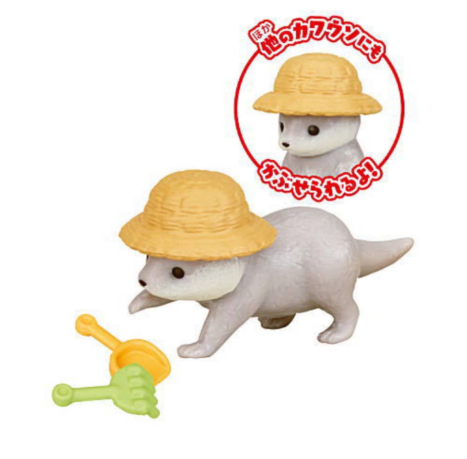 Pop Cutie California Epoch Japan Baby Otters Mini Figures Gashapon Kawaii Gifts 06989782