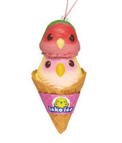 Pop Cutie California Kitan Club Parakeet Inko Ice Cream Cone With Accessory Straps Kawaii Gifts 07612374