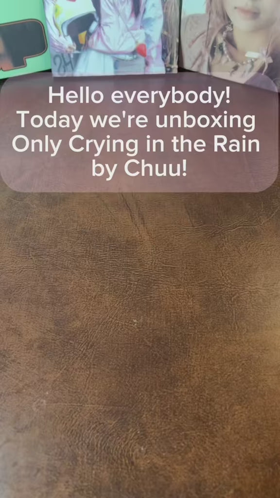 CHUU - [Only Cry in the Rain] (3rd Mini Album)