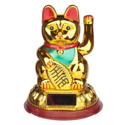 Puckator Ltd Maneki Neko Golden Lucky Cat Solar Pal Kawaii Gifts 5055071760082