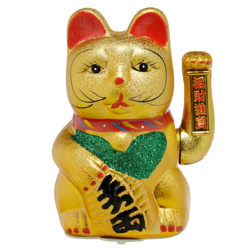 Puckator Ltd Maneki Neko Large Lucky Cat Waving Figure Kawaii Gifts 5055071637155