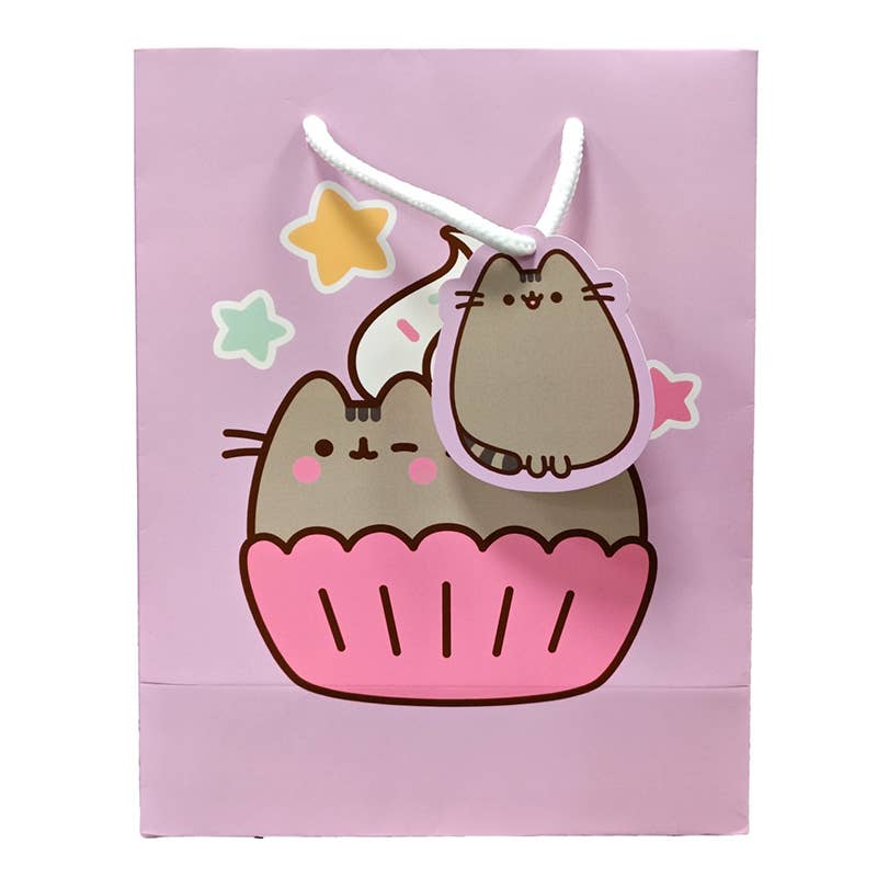 Puckator Ltd Pusheen the Cat Cupcake Gift Bag Medium Kawaii Gifts