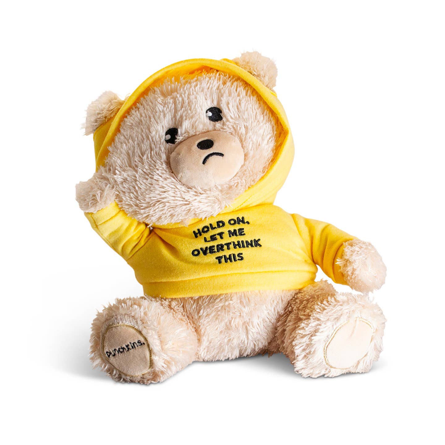 Punchkins Introverted Teddy Bear Plushie, Funny Gag Gift for Friends Kawaii Gifts 850042202739