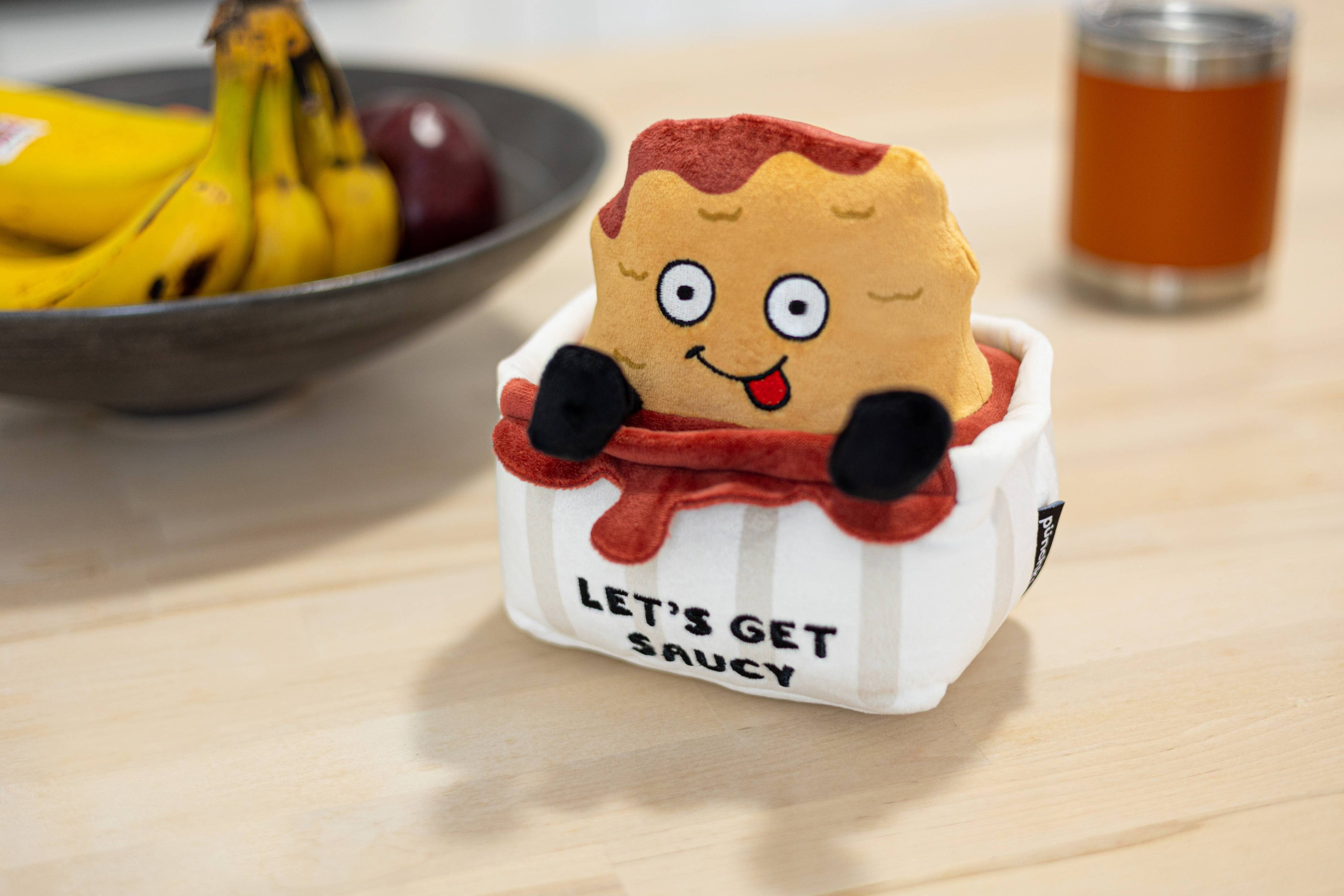 Punchkins "Let's Get Saucy" Plush Chicken Nugget Kawaii Gifts