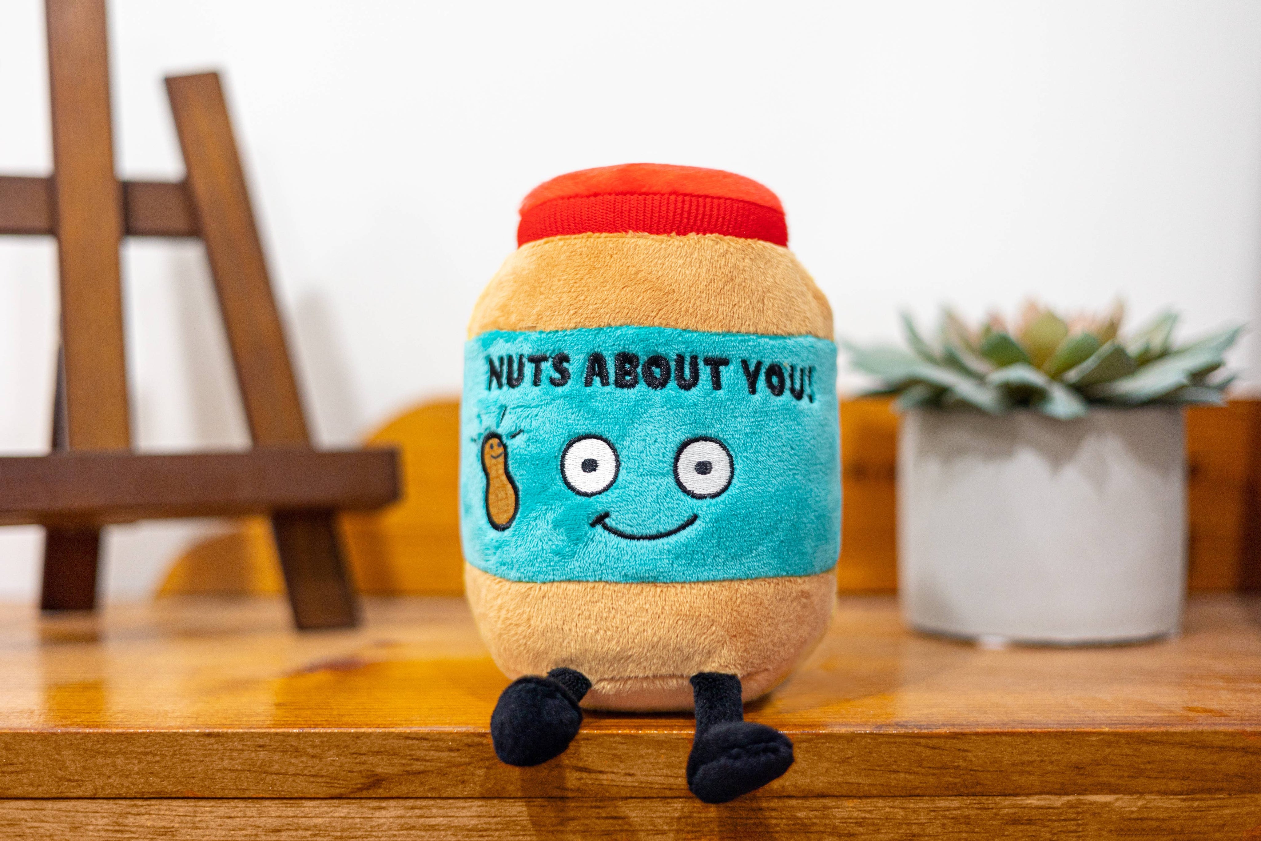 Punchkins "Nuts About You" Plush Jar of Peanut Butter Kawaii Gifts