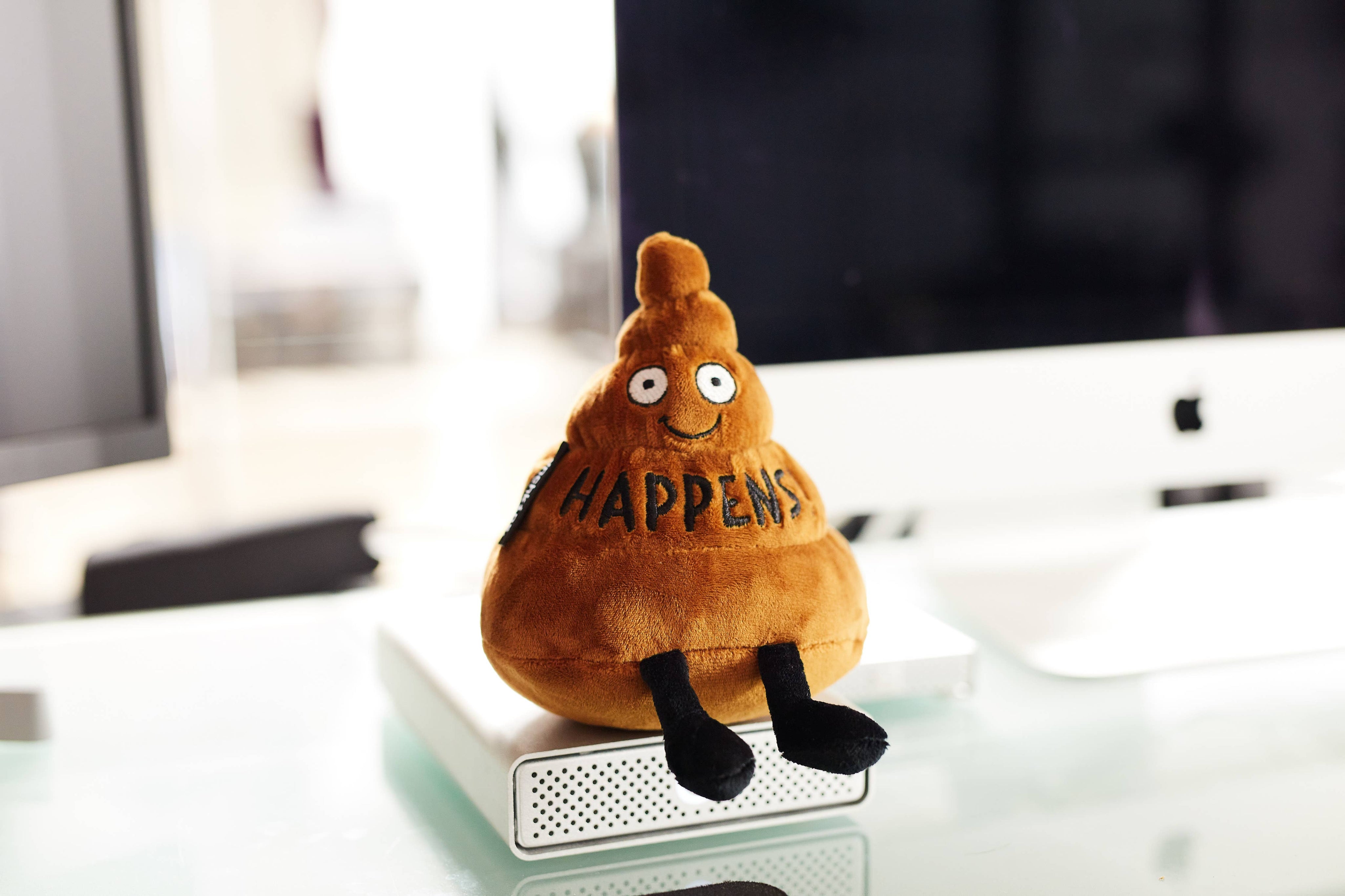 Punchkins Poop Emoji Plushie, Funny White Elephant Holiday Gift Kawaii Gifts 850042202159