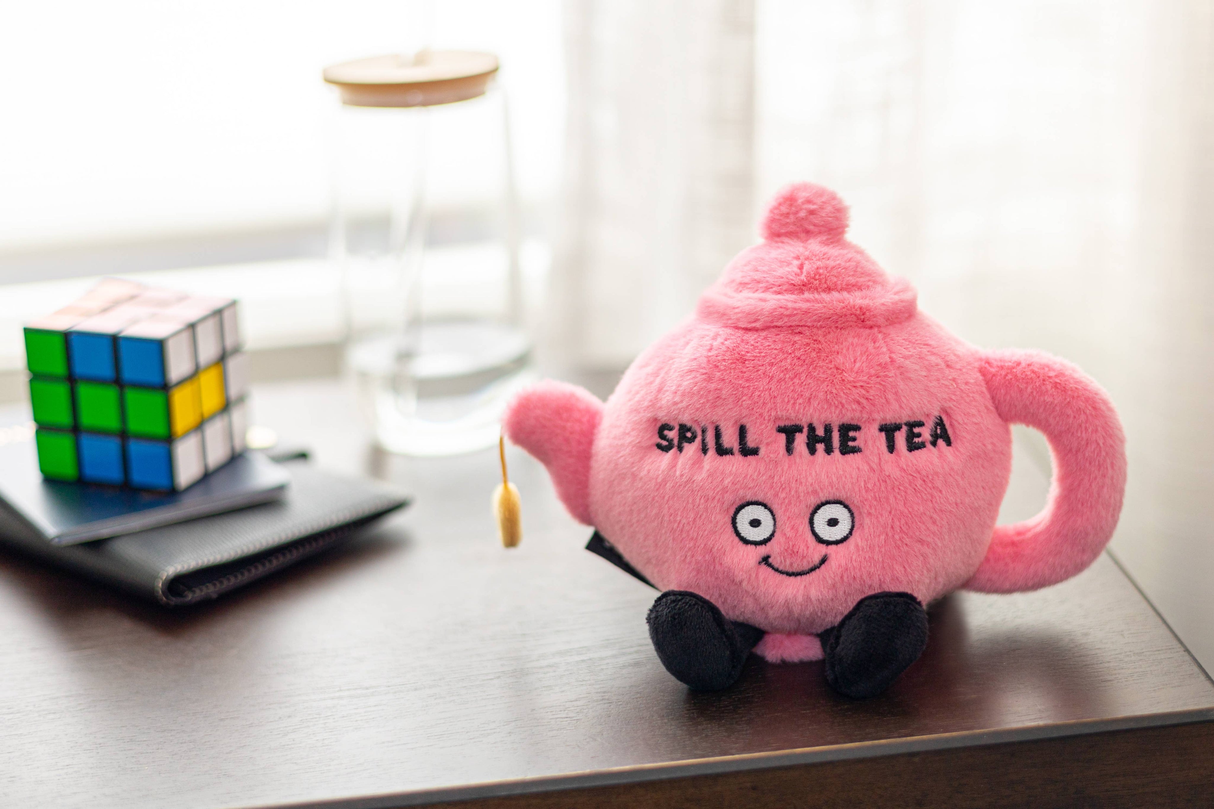 Punchkins "Spill the Tea" Plush Teapot Kawaii Gifts