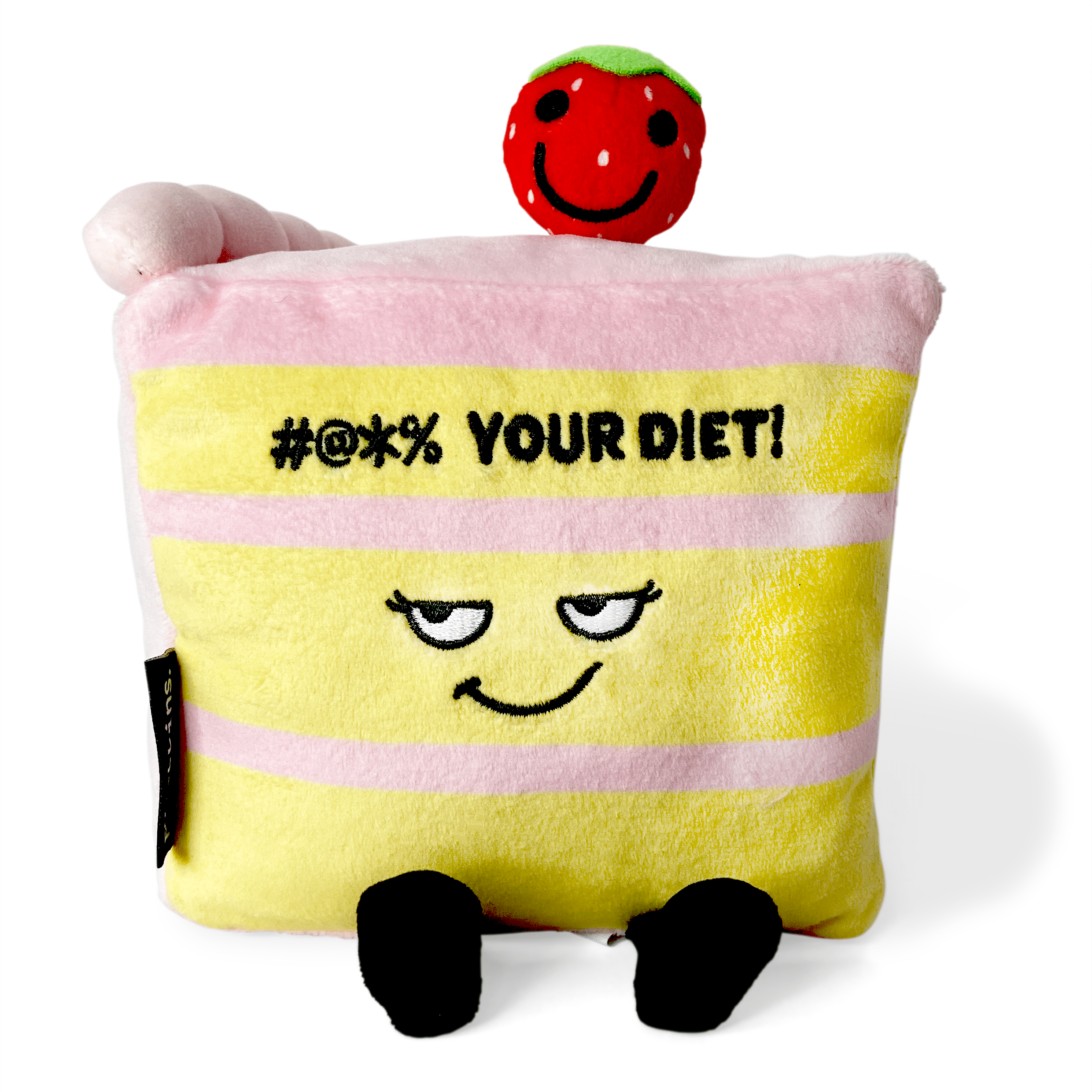 Punchkins #@*% Your Diet Plushie Cake, Cute, Gift, Holiday, Christmas Kawaii Gifts 850042202319