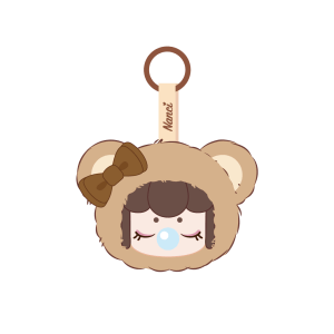 Robotime Nanci Plush Pendant Bag Charms: Bear, Bunny, Kitty Bear Kawaii Gifts 6946785126808