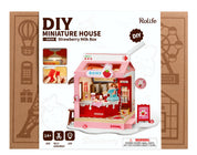 Robotime Strawberry Milk Box ROBOTIME Rolife DIY Miniature House Kawaii Gifts 6946785119886