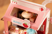 Robotime Strawberry Milk Box ROBOTIME Rolife DIY Miniature House Kawaii Gifts 6946785119886