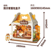 Robotime Teddy's Breadbox ROBOTIME Rolife DIY Miniature House Kawaii Gifts 6946785119664