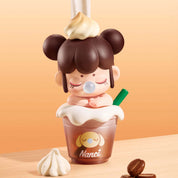 Robotime Baby Nanci Milk Tea with Glow in the Dark Ice Cubes Surprise Figures Blind Box Kawaii Gifts