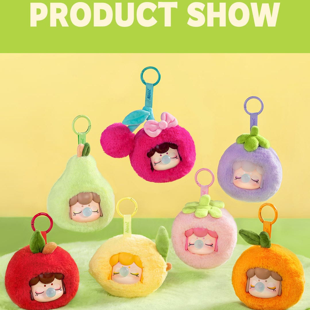 Robotime Nanci's Fruit Mood Surprise 4.5" Plush Bag Charm Blind Box Kawaii Gifts