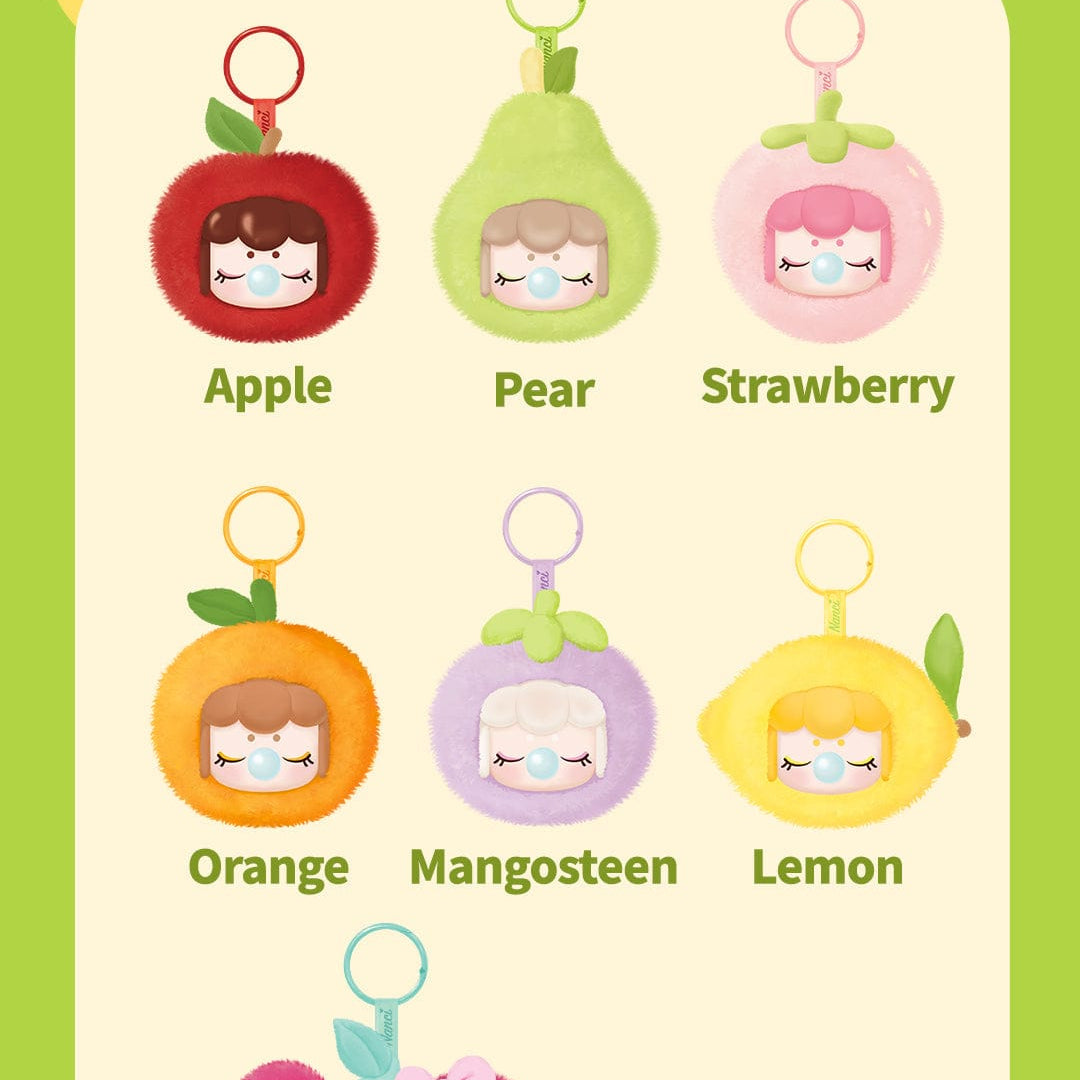 Robotime Nanci's Fruit Mood Surprise 4.5" Plush Bag Charm Blind Box Kawaii Gifts