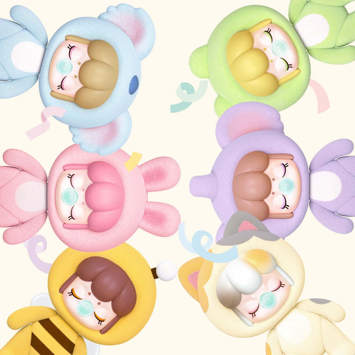 Robotime Rolife Baby Nanci Fluffy Party Posable Figures Surprise Box Kawaii Gifts 6946785125146