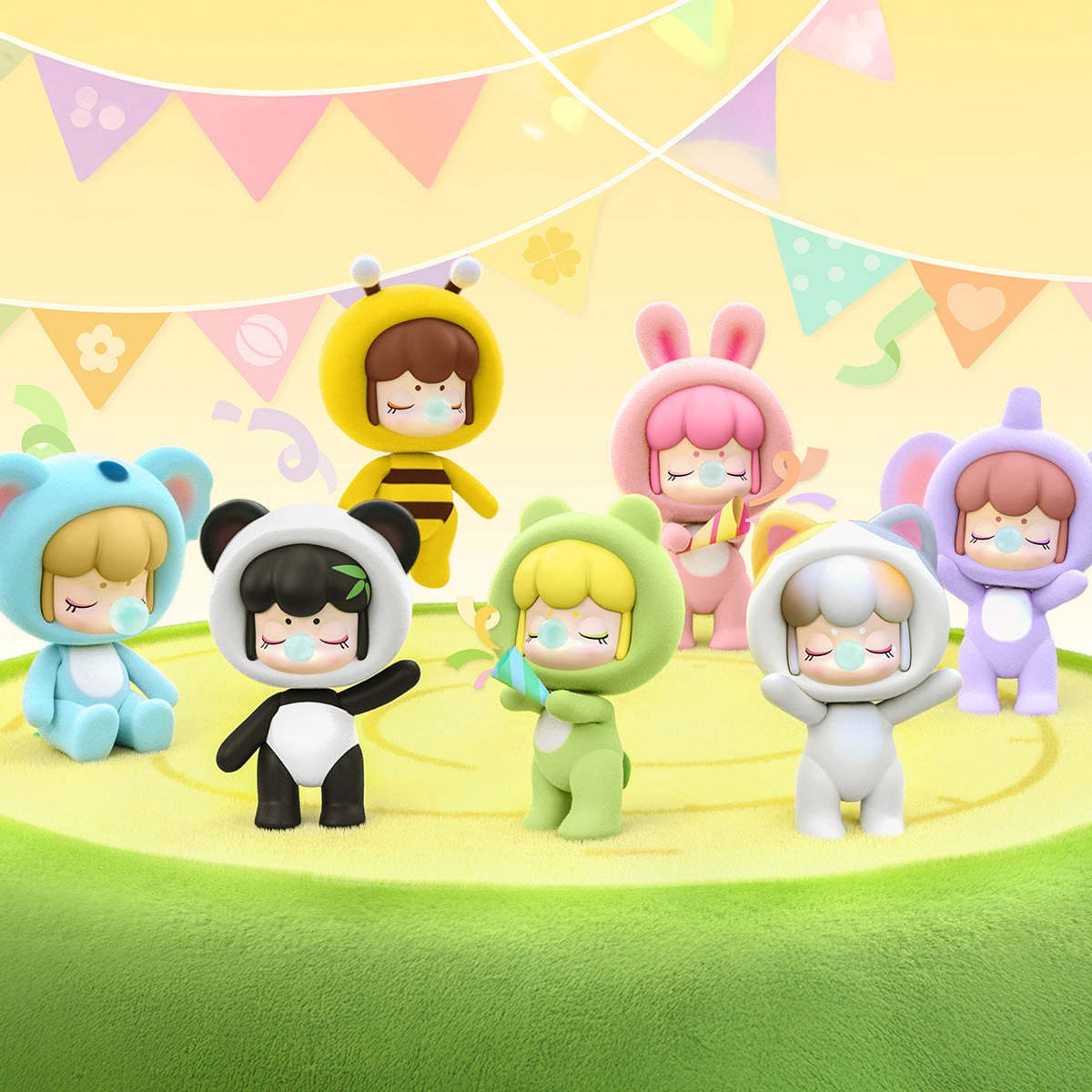 Robotime Rolife Baby Nanci Fluffy Party Posable Figures Surprise Box Kawaii Gifts 6946785125146