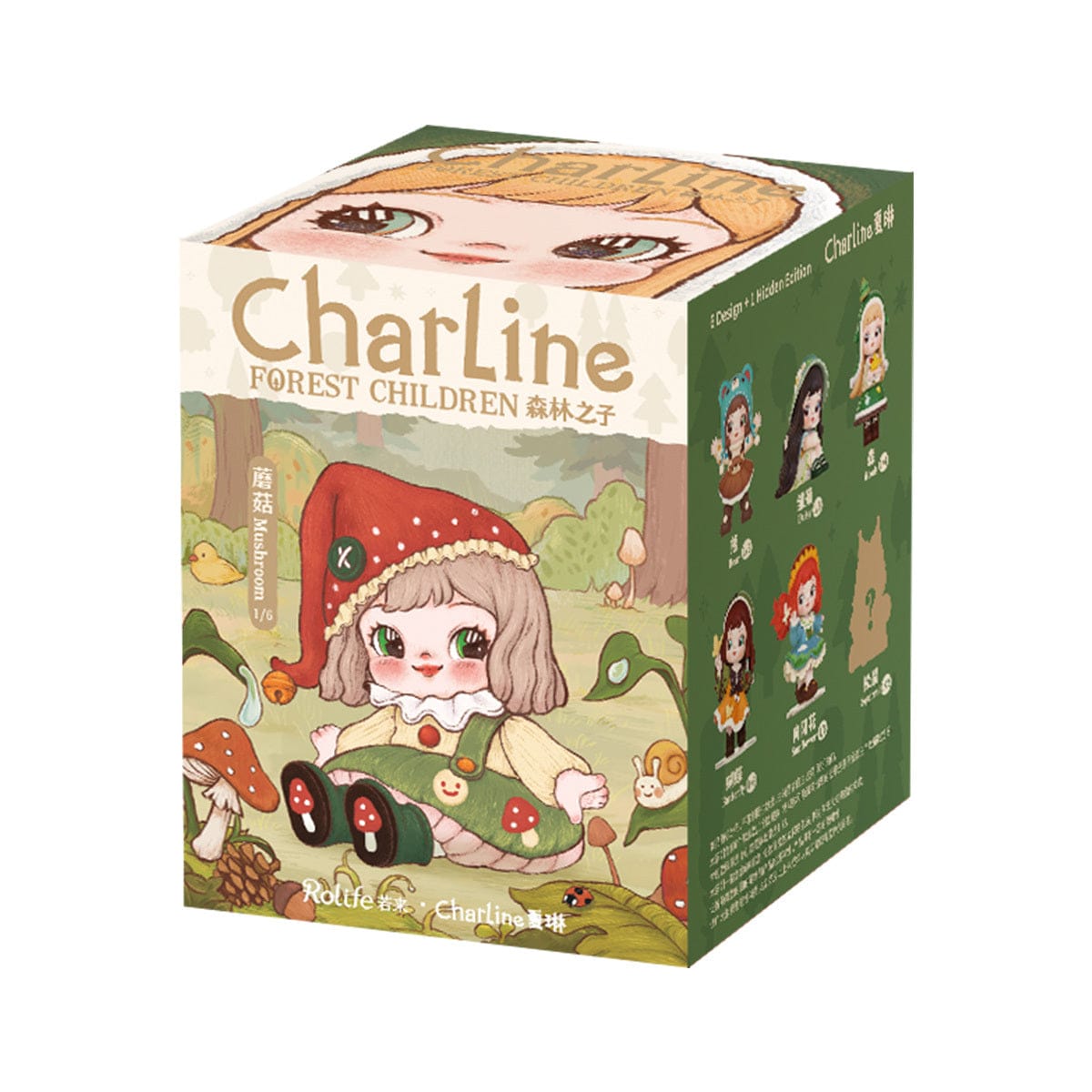 Robotime Rolife Charline Forest Children 4.5" Resin Figures Surprise Box Kawaii Gifts 6946785123739