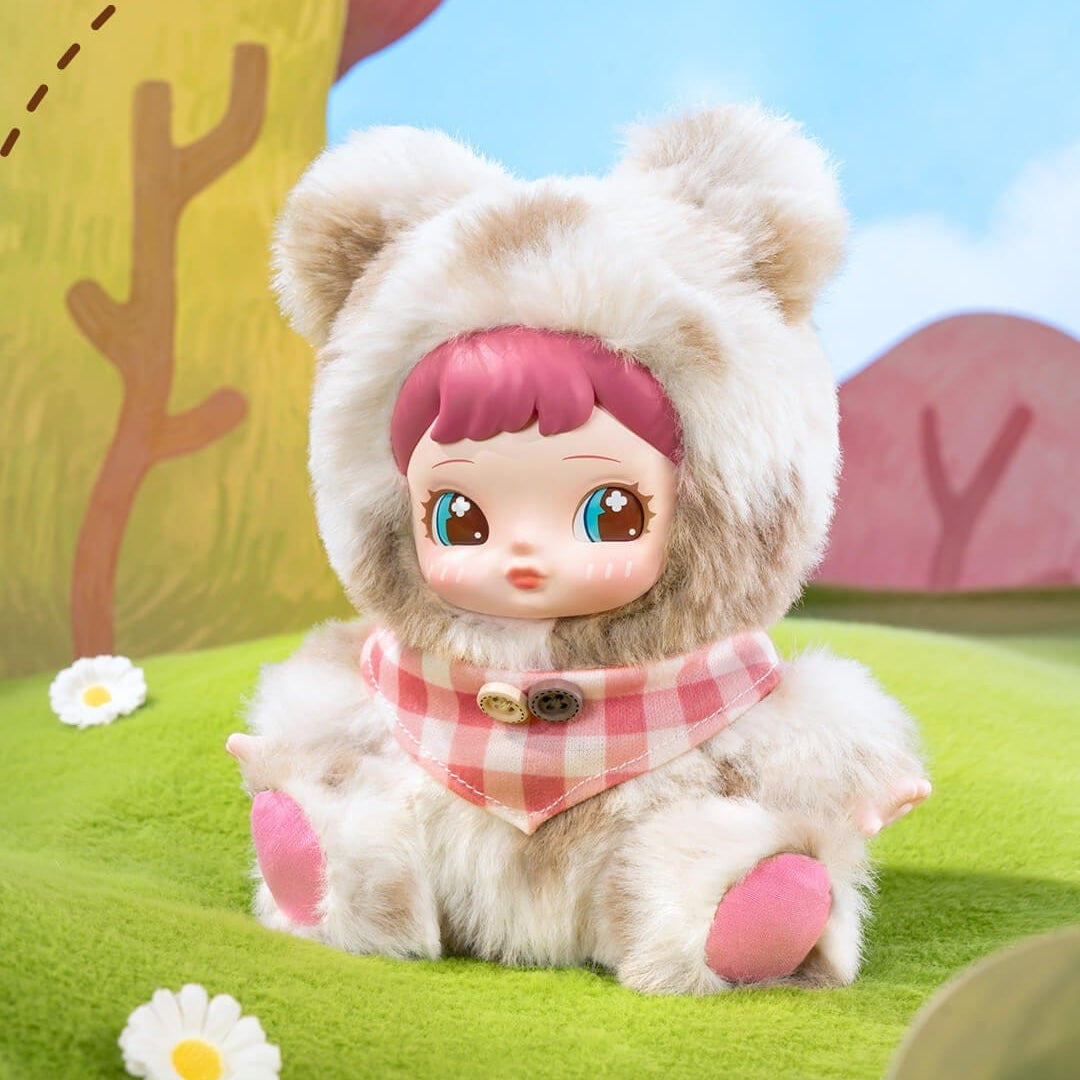 Robotime Rolife Charline Forest Hide & Seek Surprise 6.5" Plush Bag Charm Blind Box Kawaii Gifts