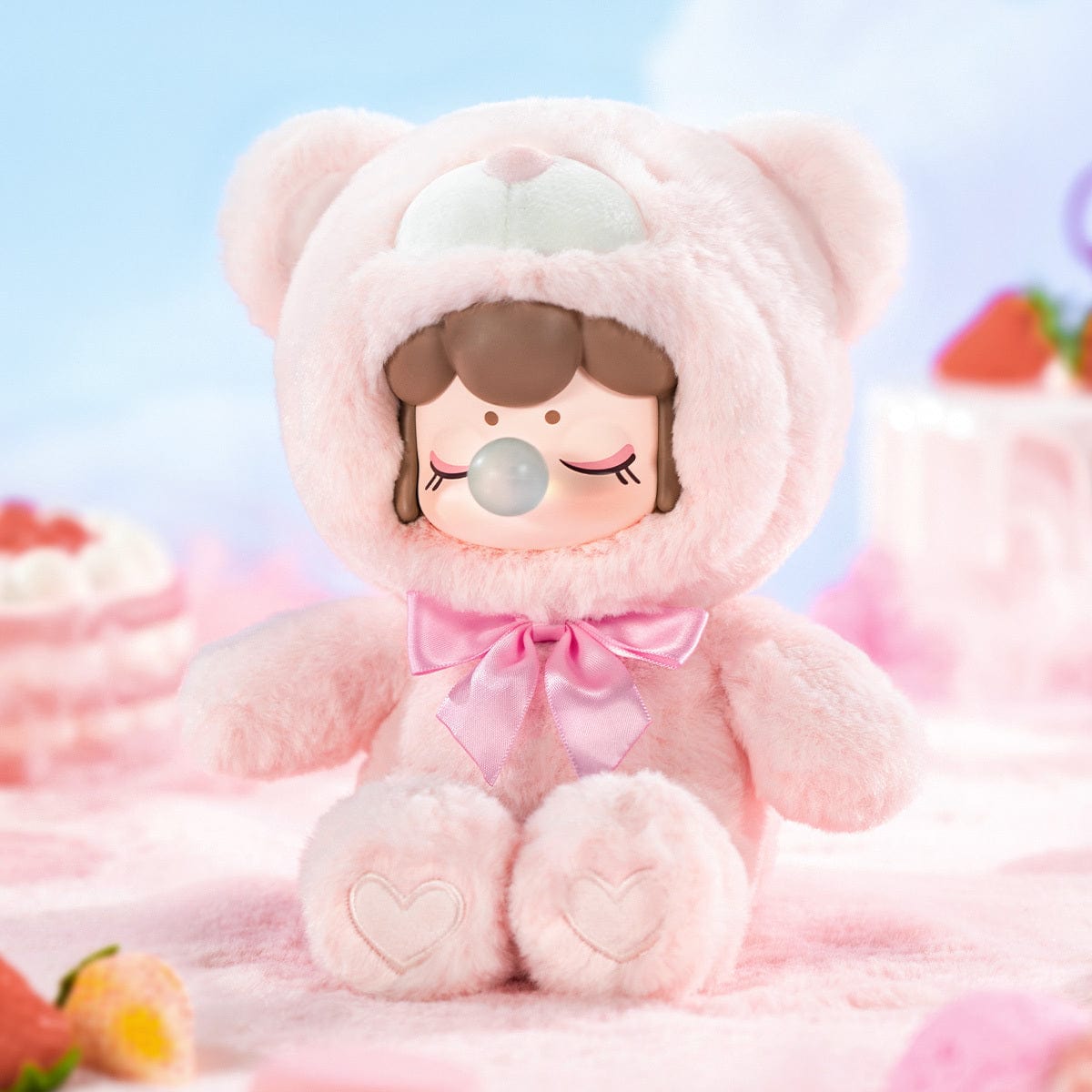 Robotime Rolife Nanci Colorful Chocolate Cutie Bears 7" Plushie Surprise Box Kawaii Gifts