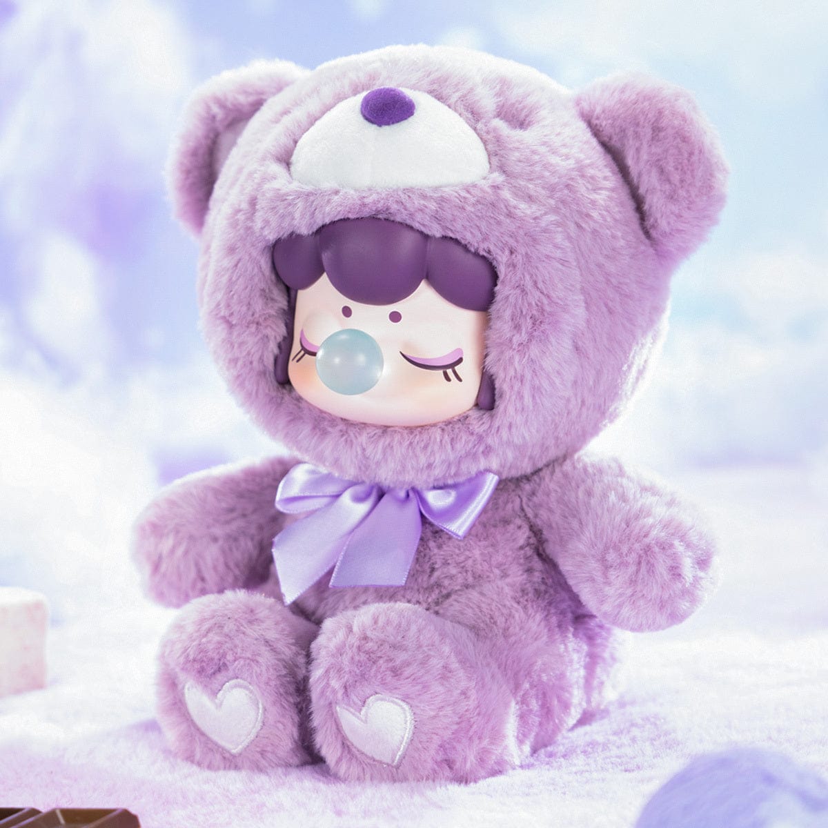 Robotime Rolife Nanci Colorful Chocolate Cutie Bears 7" Plushie Surprise Box Kawaii Gifts