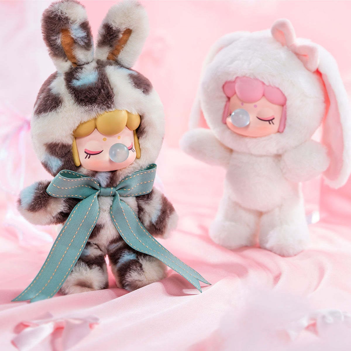 Robotime Rolife Nanci Shinning Bunny Posable 10" Plushie Surprise Box Kawaii Gifts