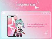 Robotime Suri Colorful Girls 4" Figure Rolife Blind Box Kawaii Gifts