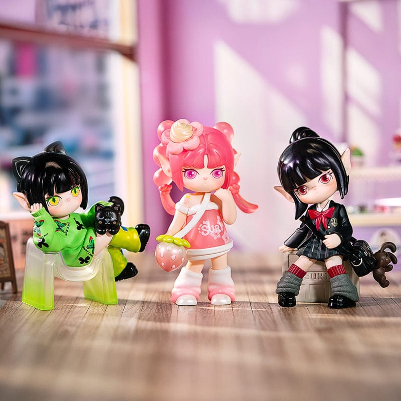 Robotime Suri Colorful Girls 4" Figure Rolife Blind Box Kawaii Gifts