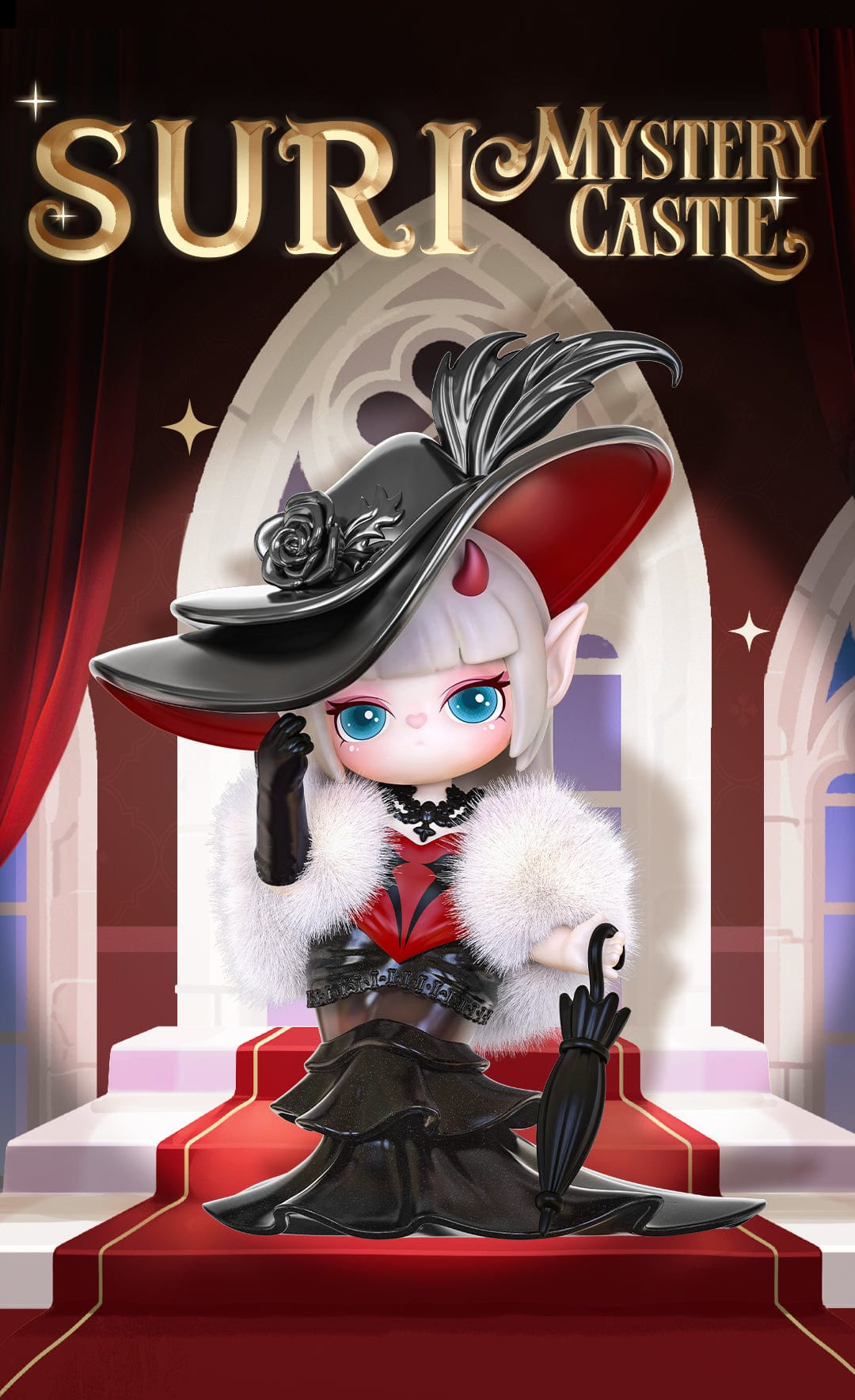 Robotime Suri Mystery Castle 4" Figure Rolife Blind Box Kawaii Gifts 6946785125160