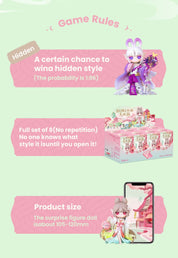 Robotime Suri's Lingfeng Town 4" Figure Rolife Blind Box Kawaii Gifts