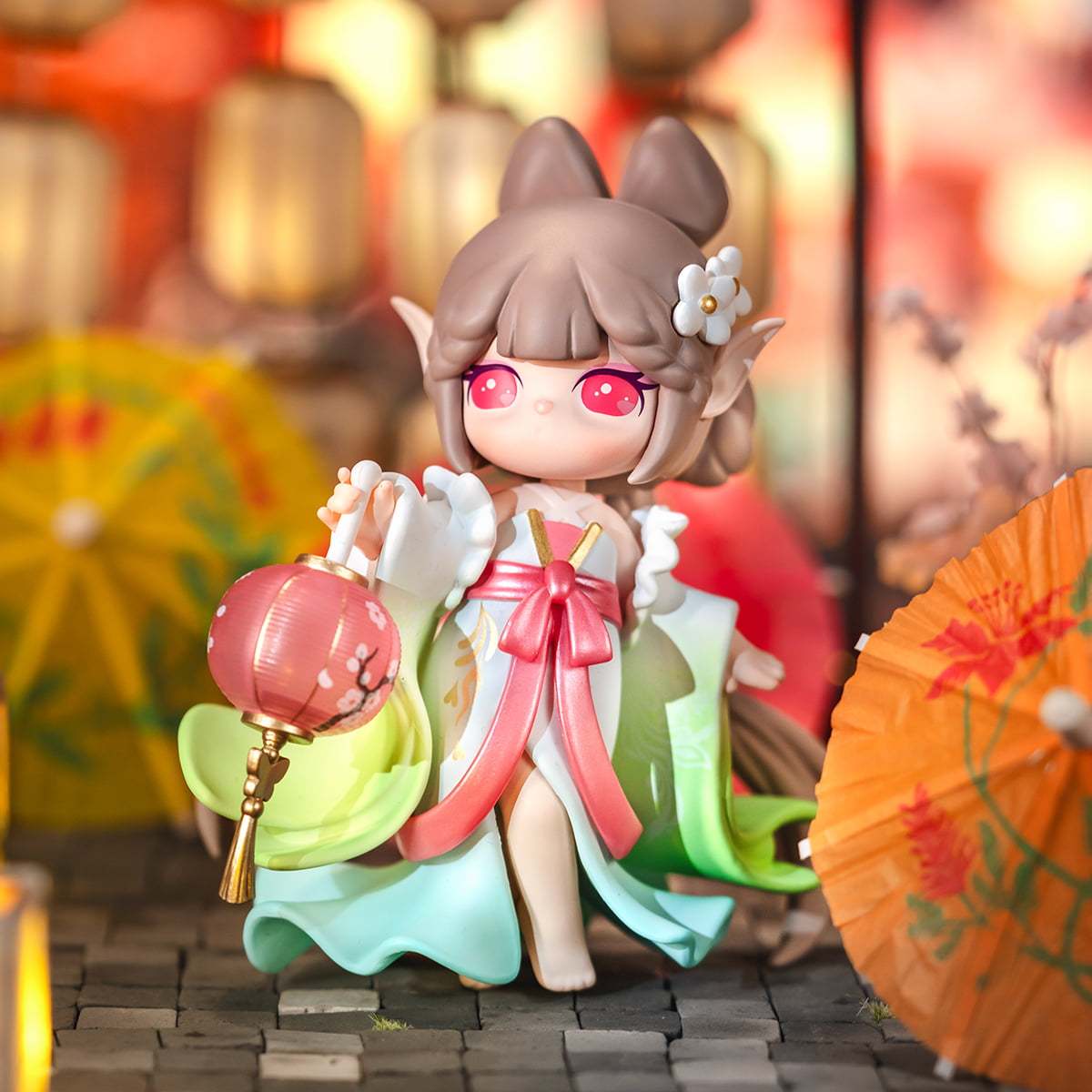 Robotime Suri's Lingfeng Town 4" Figure Rolife Blind Box Kawaii Gifts