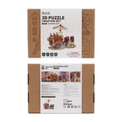 Robotime TGS03 Blossom Cart Rolife Wooden Puzzle DIY  Craft Kit Kawaii Gifts