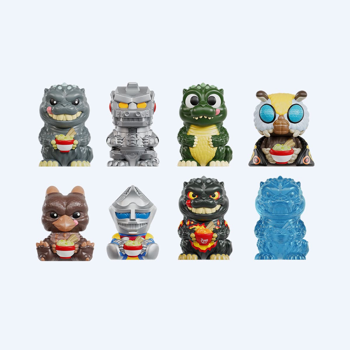 Rokimoto Godzilla Rokimoto Surprise Figure Blind Ramen Cup Kawaii Gifts