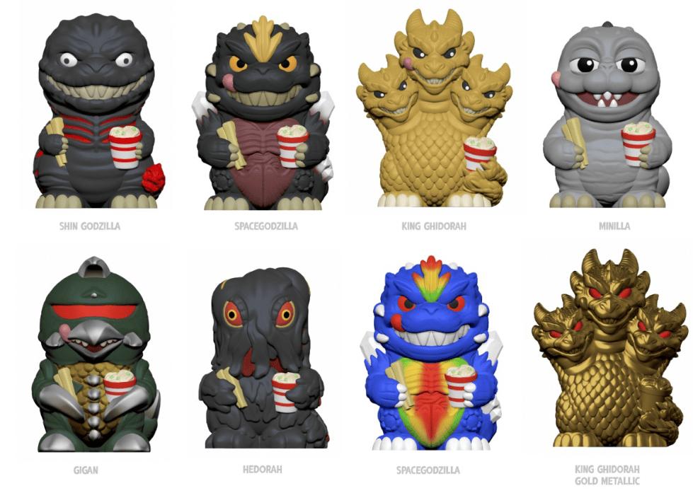 Rokimoto Godzilla Rokimoto Surprise Figure Blind Ramen Cup S.2 Kawaii Gifts 850068675661