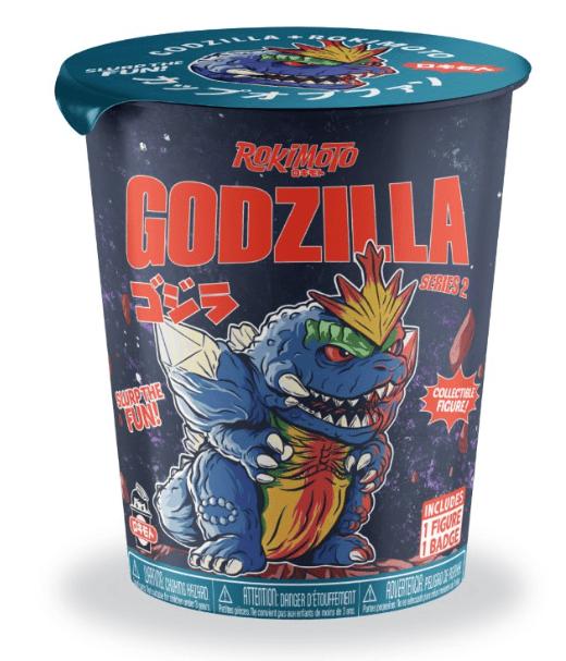 Rokimoto Godzilla Rokimoto Surprise Figure Blind Ramen Cup S.2 Kawaii Gifts 850068675661