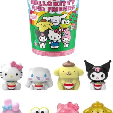Rokimoto Hello Kitty & Friends Cup of Fun Rokimoto Surprise Figure Blind Ramen Cup S.1 Kawaii Gifts 850068675654