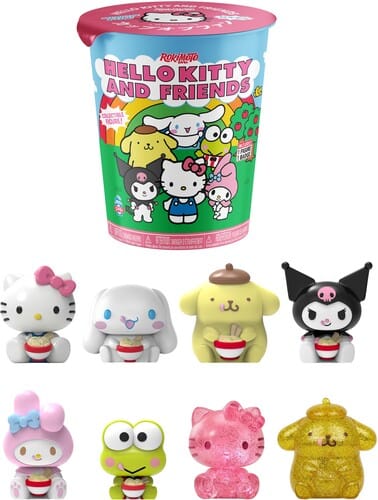 Rokimoto Hello Kitty & Friends Cup of Fun Rokimoto Surprise Figure Blind Ramen Cup S.1 Kawaii Gifts 850068675654