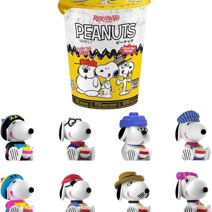 Rokimoto Snoopy Peanuts Cup of Fun Rokimoto Surprise Figure Blind Ramen Cup S.2 Kawaii Gifts 850068675579