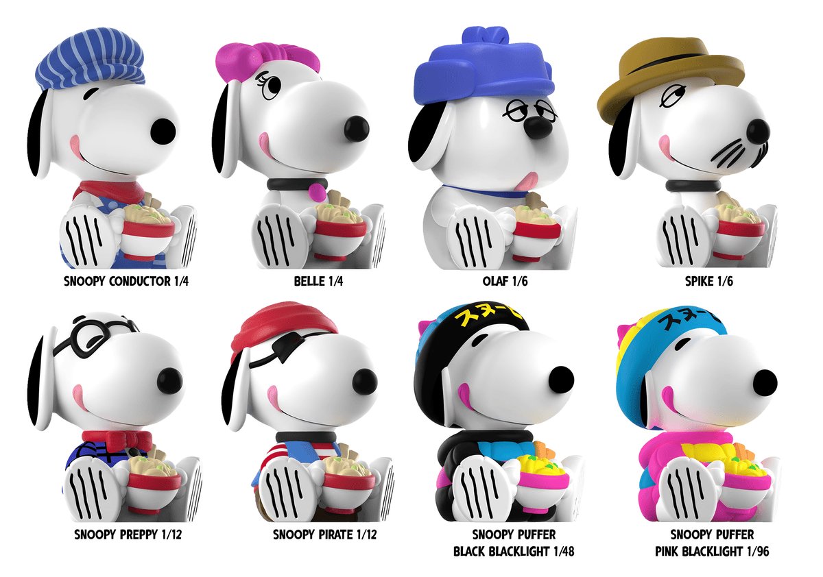 Rokimoto Snoopy Peanuts Cup of Fun Rokimoto Surprise Figure Blind Ramen Cup S.2 Kawaii Gifts 850068675579